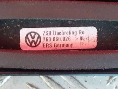 Рейлинги Volkswagen Touareg CR (2018-2024)