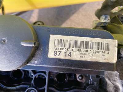 Двигун OM651 2.2 cdi Mercedes-Benz Sprinter W 906 (2014-2018) рестайл
