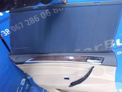 Обшивка (карта) двері задньої лівої BMW X5 E70 (2010-2013) рестайл