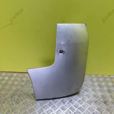 Клык (угол) бампера левый Renault Trafic II, Opel Vivaro II, Nissan Primastar II (2006-2014) рестайл