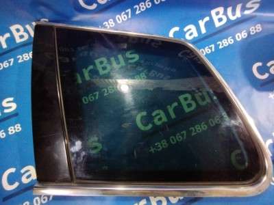 Скло кузовне заднє ліве Volkswagen Touareg (2003-2006) дорестайл