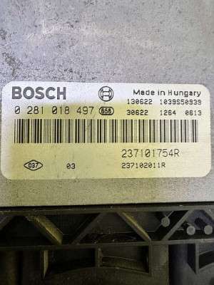 Блок управления двигателем Renault Trafic II, Opel Vivaro II, Nissan Primastar II (2006-2014) рестайл