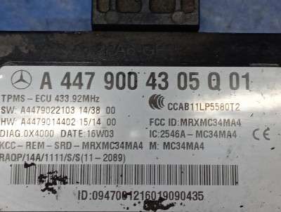 Датчик прискорення (ESP) Mercedes-Benz Vito W 447 (2014-2018)