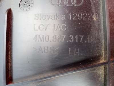 Обшивка (карта) двері задньої лівої Audi Q7 4M(2015-2020)