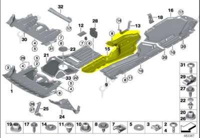 Захист днища BMW X5 E70 (2010-2013) рестайл