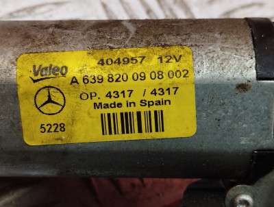 Моторчик стеклоподъёмника задний левый Mercedes-Benz Vito W 639 (2003-2010) дорестайл
