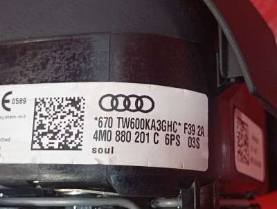 Подушка безпеки в кермо Audi Q7 4M(2015-2020)