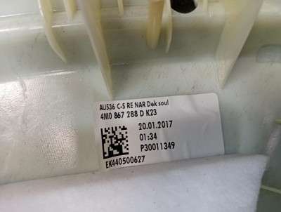 Обшивка стійки салону задня права Audi Q7 4M(2015-2020)