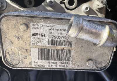 Двигун OM651 2.2 cdi Mercedes-Benz Sprinter W 906 (2006-2014) дорестайл