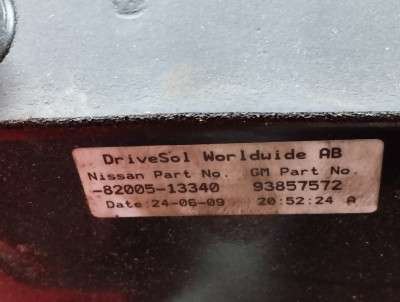 Педальний вузол Renault Trafic II, Opel Vivaro II, Nissan Primastar II (2006-2014) рестайл