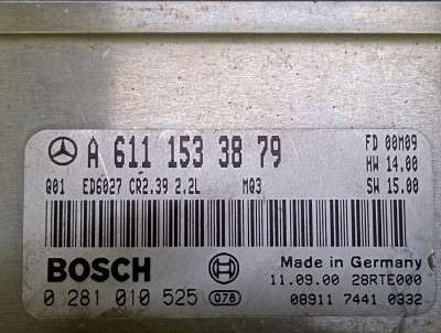 Блок управления двигателем Mercedes-Benz Sprinter W 903 (2000-2006)