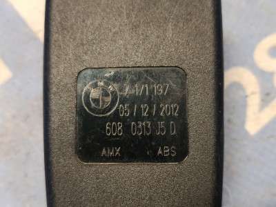 Засувка ременя безпеки (замок ременя безпеки) BMW X5 E70 (2010-2013) рестайл
