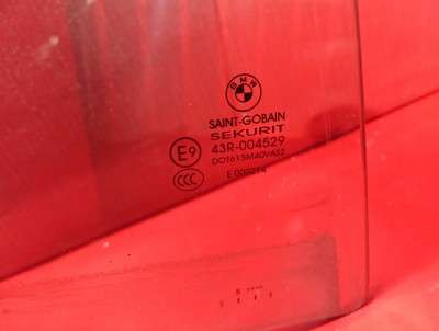 Скло бокових дверей задніх правих BMW X5 E53 (2003-2006) рестайл