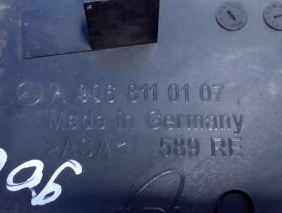 Накладка дзеркала заднього виду права Mercedes-Benz Sprinter W 906 (2006-2014) дорестайл