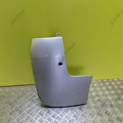 Клык (угол) бампера правый Renault Trafic II, Opel Vivaro II, Nissan Primastar II (2006-2014) рестайл