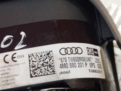Подушка безпеки в кермо Audi Q7 4M(2015-2020)