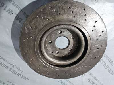 Диск тормозной передний Mercedes ML W166 (з 2011)