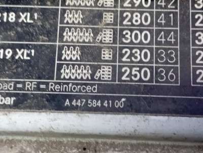 Лючок бензобака Mercedes-Benz Vito W 447 (2014-2018)