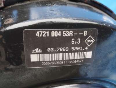 Підсилювач гальм вакуумний RENAULT MASTER III