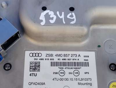Монітор (дисплей комп`ютера центральний) Audi Q7 4M(2015-2020)