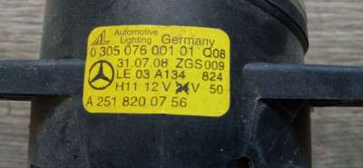 Фара противотуманная левая (птф) Mercedes ML W164 (2005-2011)