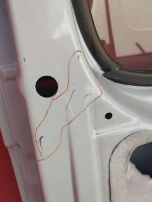 Двері передні праві Renault Trafic II, Opel Vivaro II, Nissan Primastar II (2001-2006) дорестайл