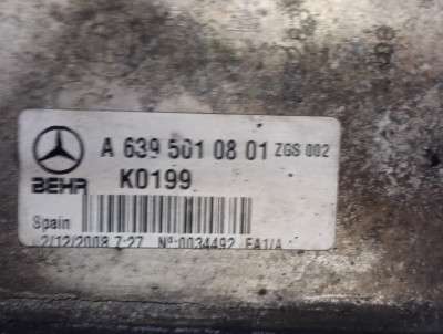 Інтеркулер (радіатор інтеркулера) Mercedes-Benz Vito W 639 (2003-2010) дорестайл