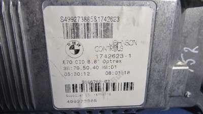 Монітор (дисплей комп`ютера центральний) BMW X5 E70 (2007-2010) дорестайл
