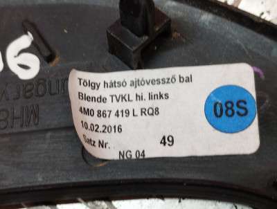 Накладка декоративна Audi Q7 4M(2015-2020)