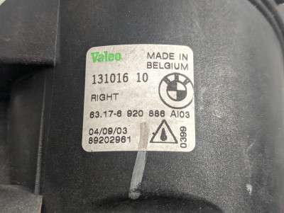 Фара протитуманна права (птф) BMW X5 E53 (2003-2006) рестайл