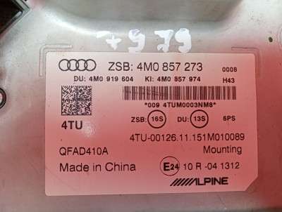 Монітор (дисплей комп`ютера центральний) Audi Q7 4M(2015-2020)