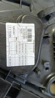 Склопідйомник електричний двері задньої правої Mercedes ML W166 (з 2011)