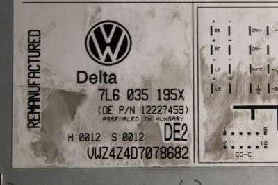 Магнітола Volkswagen Touareg (2003-2006) дорестайл