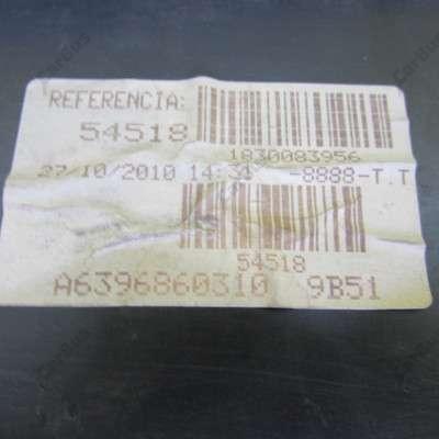 Подножка Mercedes-Benz Vito W 639 (2003-2010) дорестайл