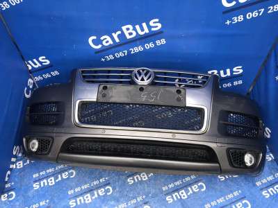 Бампер передній Volkswagen Touareg (2007-2010) рестайл