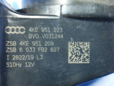 Гудок (сигнал клаксон) Audi E-TRON