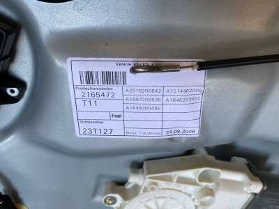 Дверь передняя правая Mercedes GL X164