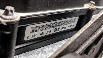 Модуль (блок) ABS Mercedes-Benz Vito W 639 (2003-2010) дорестайл