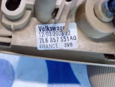 Козырек солнцезащитный левый Volkswagen Touareg (2007-2010) рестайл