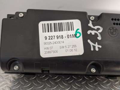 Панель керування клімат-контролю BMW X5 E70 (2010-2013) рестайл