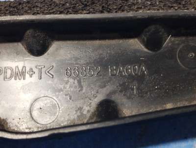 Водосток защита жабо Nissan Juke LCI (2010-2019)
