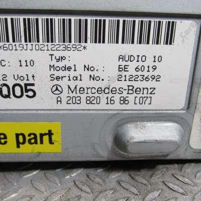 Магнітола Mercedes-Benz Vito W 639 (2003-2010) дорестайл