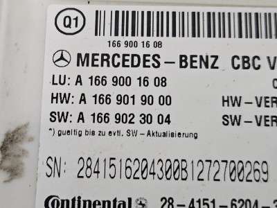 Блок комфорту SAM (Signan Auswerte Modul) Mercedes ML W166 (з 2011)