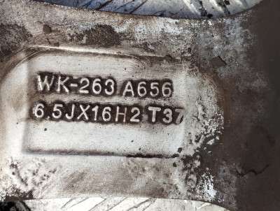 Колісний диск литий Mercedes-Benz Vito W 639 (2003-2010) дорестайл