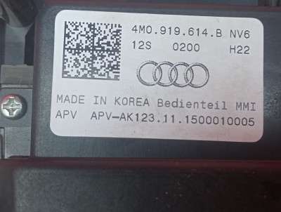 Блок кнопок мультимедія Audi Q7 4M(2015-2020)