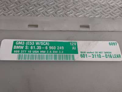 Блок комфорту BMW X5 E53 (2003-2006) рестайл