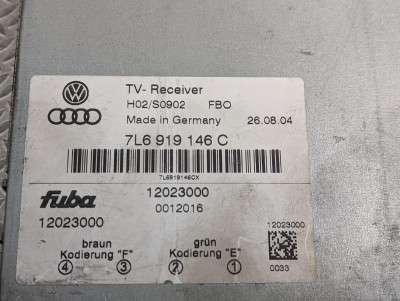 TV тюнер Volkswagen Touareg (2003-2006) дорестайл