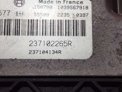 Блок управления двигателем RENAULT MASTER III