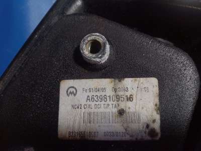 Дзеркало дверей бічне праве Mercedes-Benz Vito W 639 (2003-2010) дорестайл