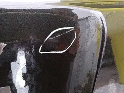 Борт відкидний (ляда нижня, кришка багажника нижня) BMW X5 E53 (2003-2006) рестайл